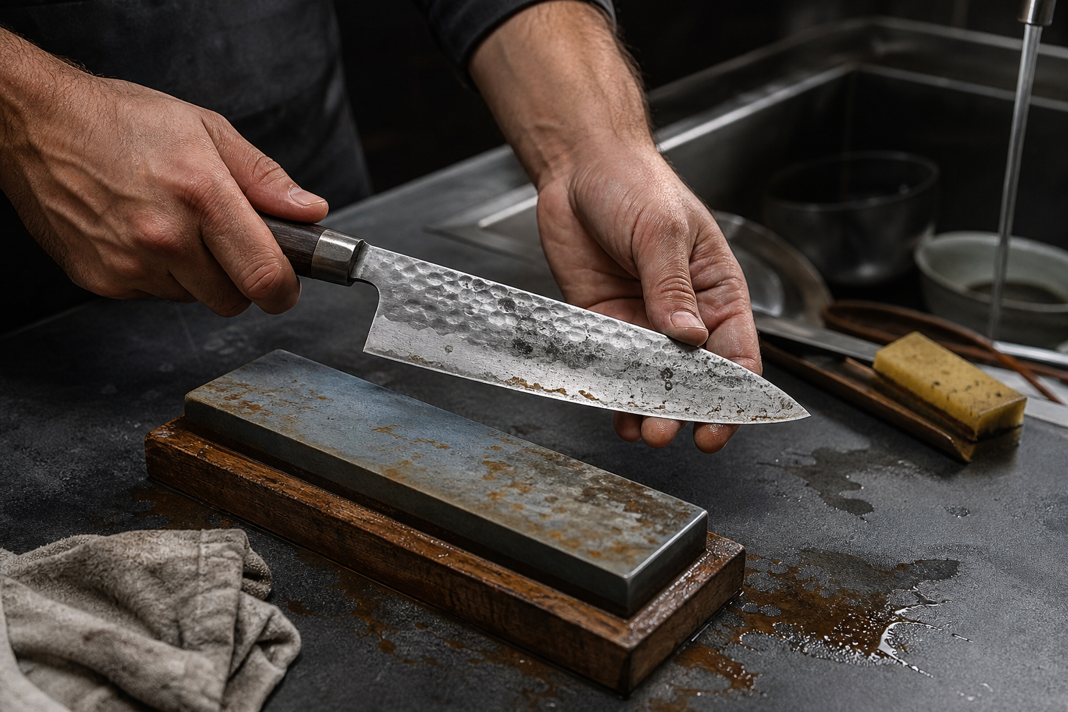 Entretenir un couteau japonais : 7 erreurs qui tuent le fil